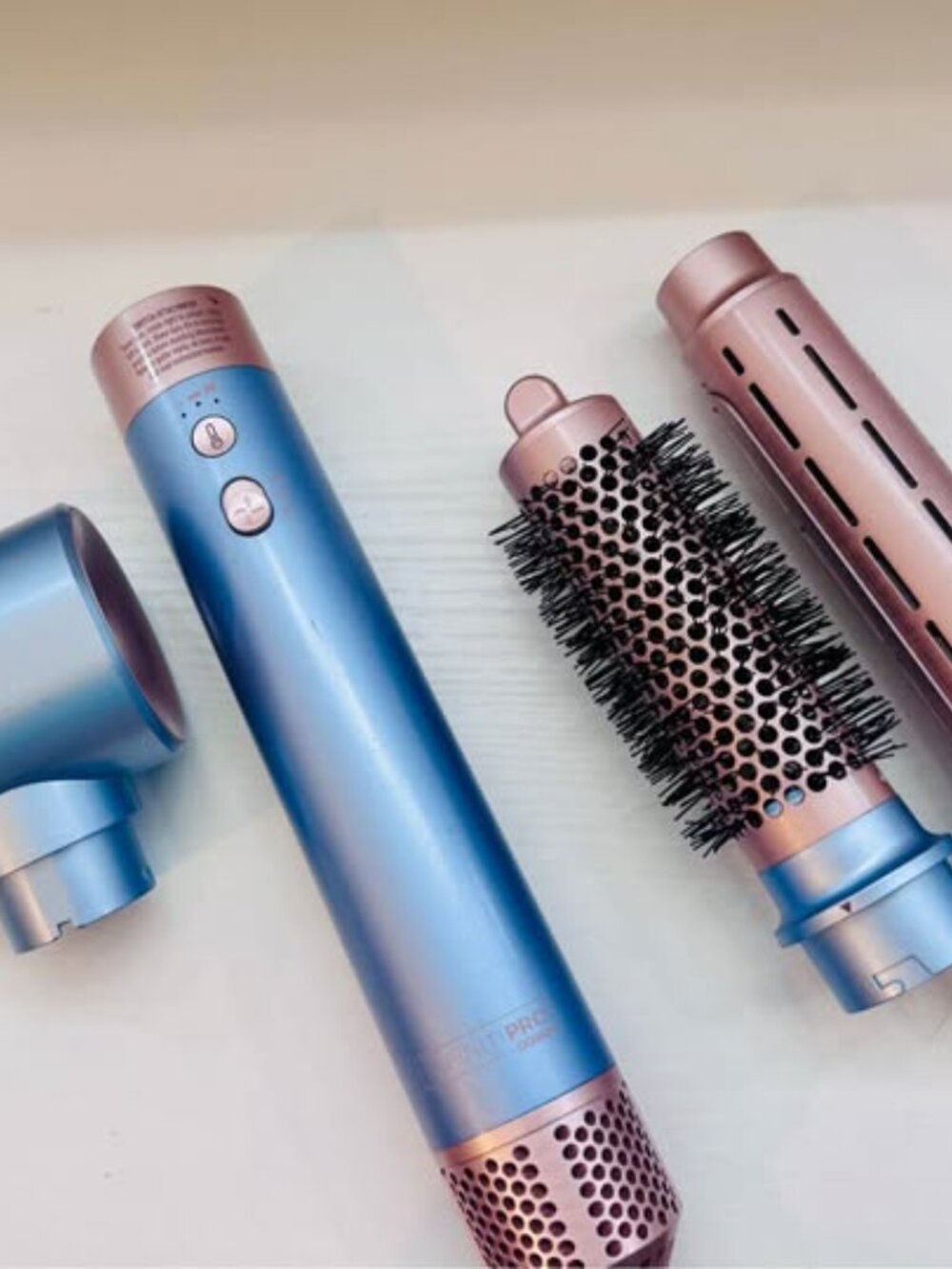 Conair InfinitiPRO Multi Styler with Attachments Pink & Blue